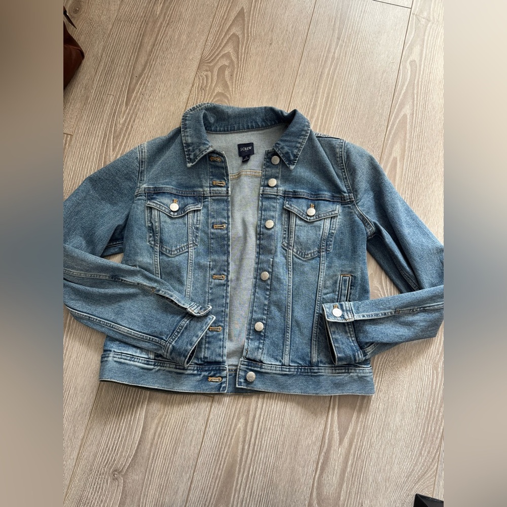 J. Crew Factory Denim Jacket - Picture 2 of 5